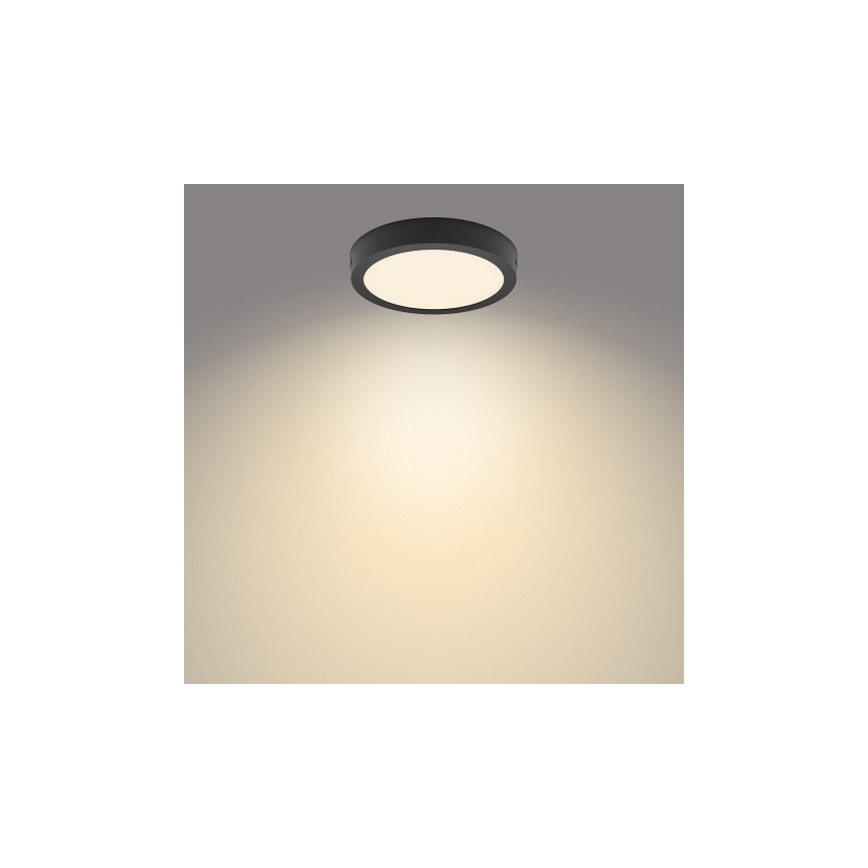 Philips - LED-Deckenleuchte LED/12W/230V 2700K schwarz