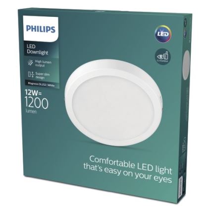 Philips - LED-Deckenleuchte LED/12W/230V 2700K weiß