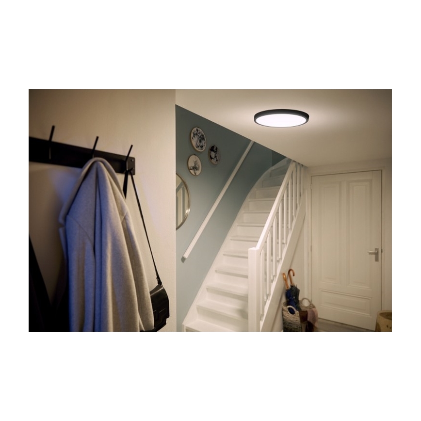 Philips - LED-Deckenleuchte LED/20W/230V 2700K schwarz