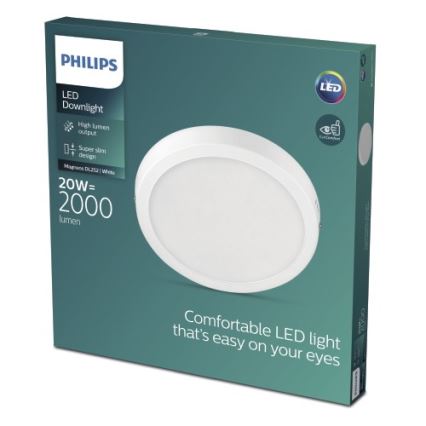 Philips - LED-Deckenleuchte LED/20W/230V 2700K weiß