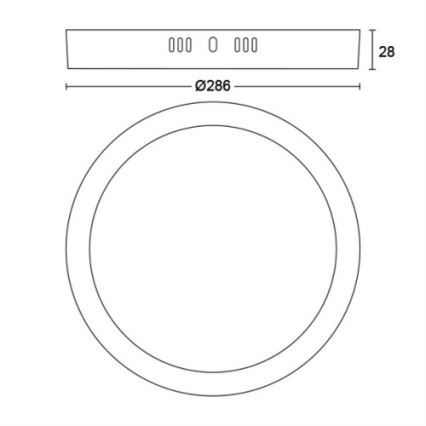 Philips - LED-Deckenleuchte LED/20W/230V 2700K weiß