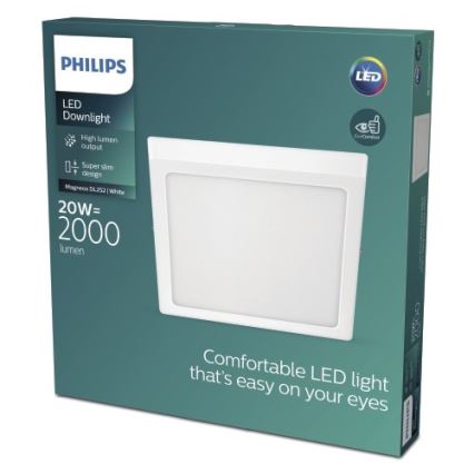 Philips - LED-Deckenleuchte LED/20W/230V 2700K weiß