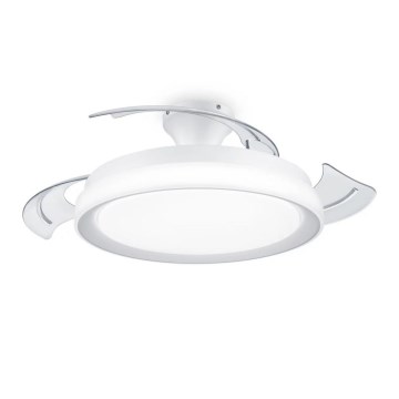 Philips - LED-Deckenleuchte mit Ventilator BLISS LED/35W/230V 5500/4000/2700K weiß + Fernbedienung