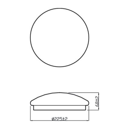 Philips - LED-Deckenleuchte MOIRE CL200 LED/6W/230V