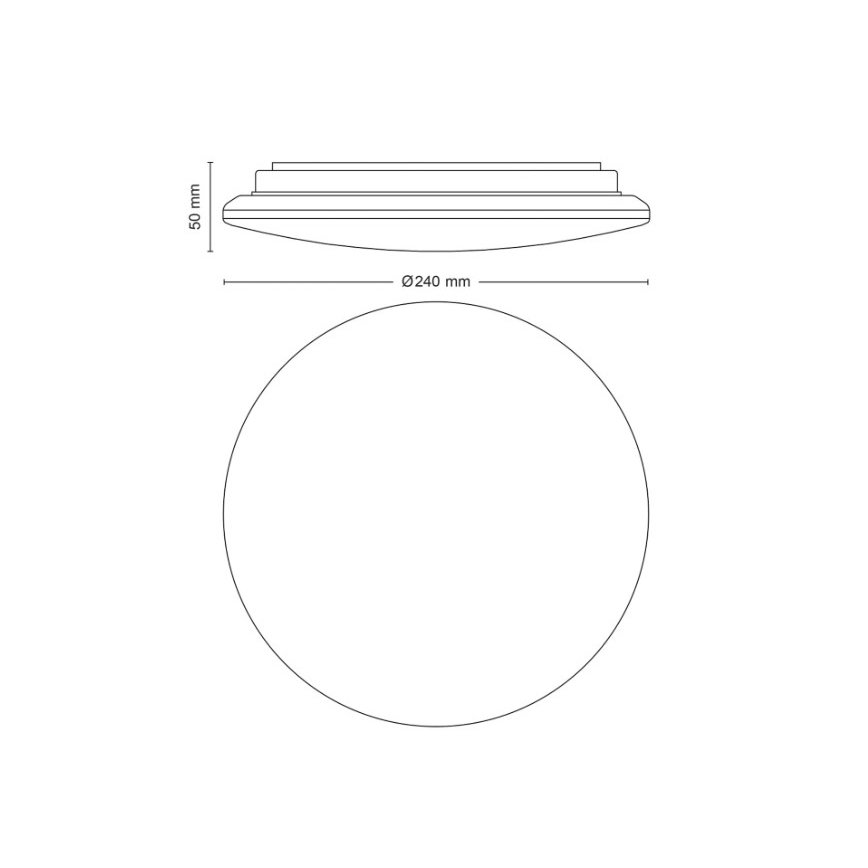 Philips - LED-Deckenleuchte MOIRE LED/10W/230V 2700K Ø 24 cm