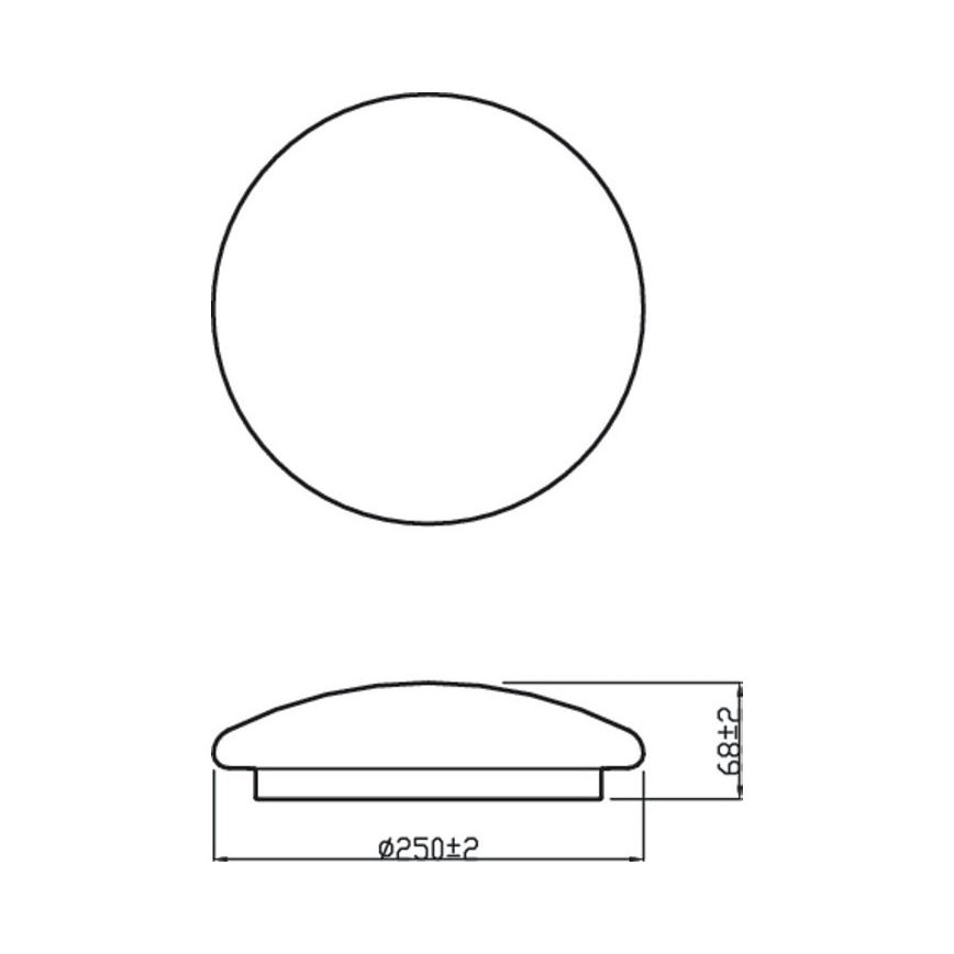 Philips - LED-Deckenleuchte MOIRE LED/10W/230V