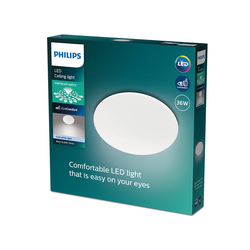 Philips - LED-Deckenleuchte MOIRE LED/36W/230V 4000K