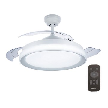 Philips - LED-Deckenventilator LED/35W/230V 5500/4000/2700K weiß + Fernbedienung