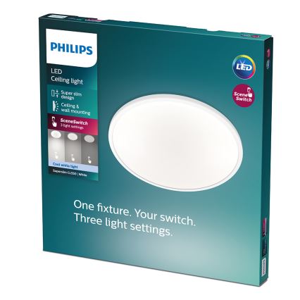 Philips - LED Dimmbare Deckenleuchte 1xLED/18W/230V 4.000K