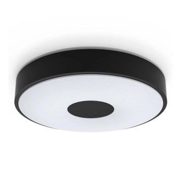 Philips - LED dimmbare Deckenleuchte COINER SCENE SWITCH LED/24W/230V 2700K schwarz