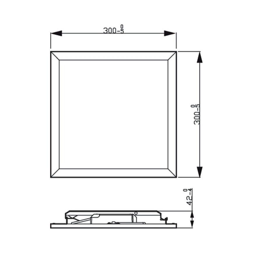 Philips - LED dimmbare Deckenleuchte SCENE SWITCH LED/12W/230V 2700K