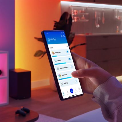 Philips - dimmbare SUPERSLIM LED-Deckenleuchte 32W/230V 2700-6500K Wi-Fi