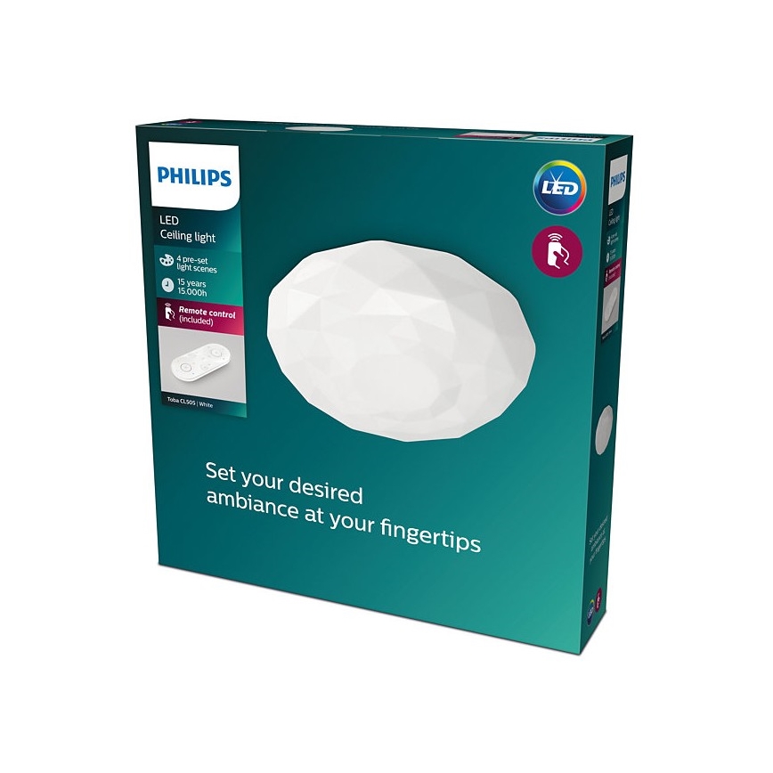 Philips - LED Dimmbare Deckenleuchte LED/23W/230V 2700-6500K + FB