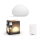 Philips - LED dimmbare Lampe Hue WELLNER 1xE27/8,5W/230V + Fernbedienung