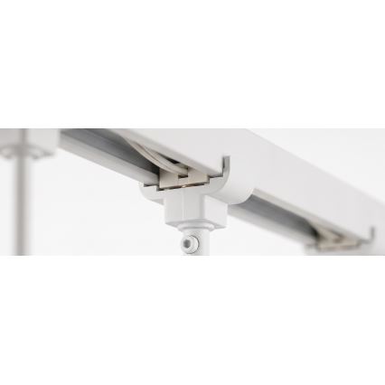 Philips - LED RGBW dimmbare Pendelleuchte mit Seilaufhängung im Schienensystem EASYLINK HUE 3xGU10/4,7W/230V 2200-6500K 1m weiß + Hue Bridge