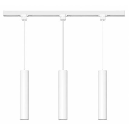 Philips - LED RGBW dimmbare Pendelleuchte an Kabel im EASYLINK HUE Schienensystem 3xGU10/4,7W/230V 2200–6500K 1m Weiß