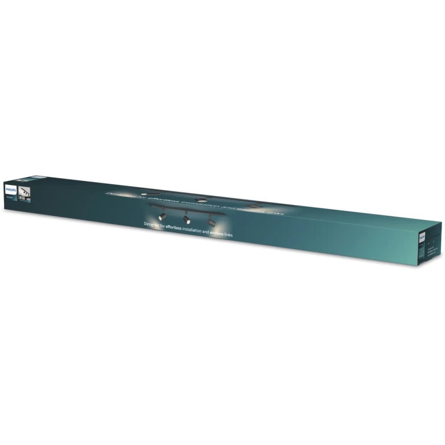 Philips - LED-dimmbarer Spot im Schienensystem EASYLINK 3xGU10/6,2W/230V 2200-2700K 1m schwarz