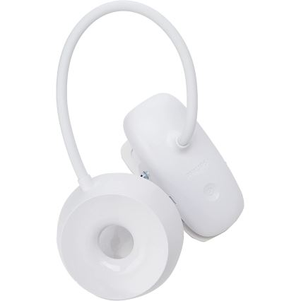Philips - LED-Dimmleuchte mit Clip DONUTCLIP LED/3W/5V 1200 mAh CRI 90 Weiß