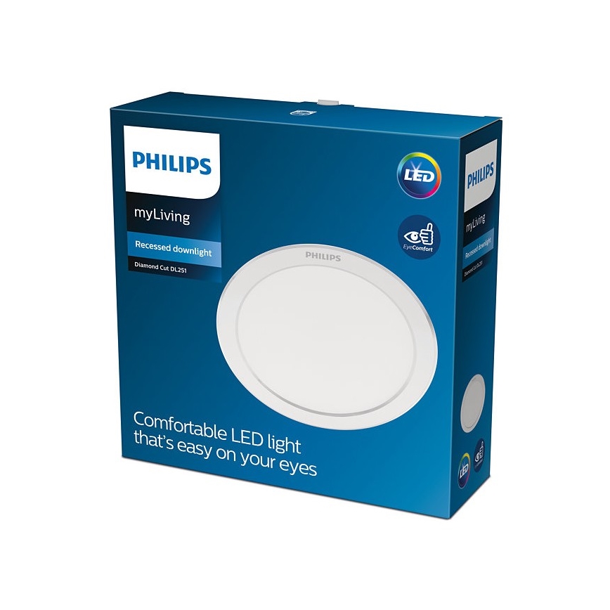 Philips - LED-Einbauleuchte LED/17W/230V 3000K