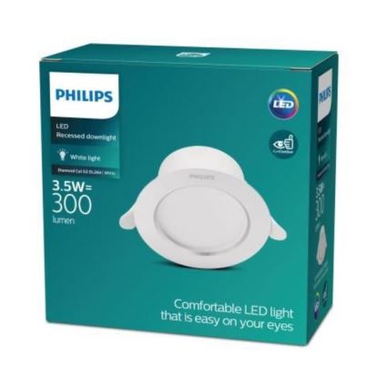 Philips - LED-Einbauleuchte LED/3,5W/230V 3000K