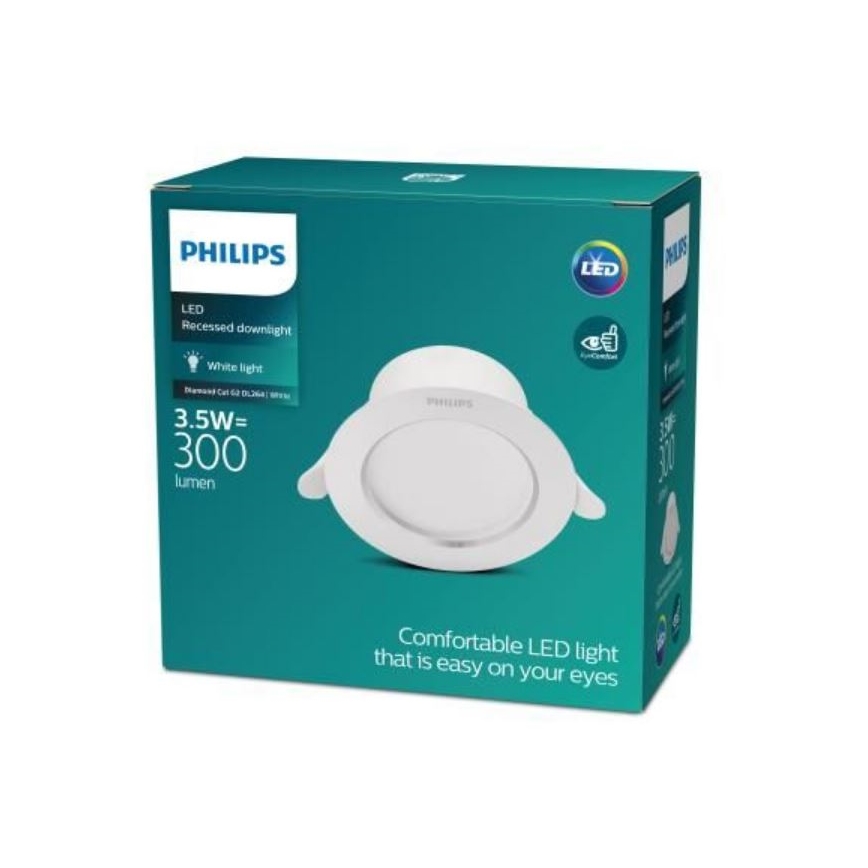 Philips - LED-Einbauleuchte LED/3,5W/230V 3000K