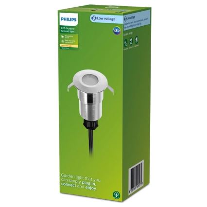 Philips - LED-Einbauleuchte für den Außenbereich SPORE LED/1W/24V IP67