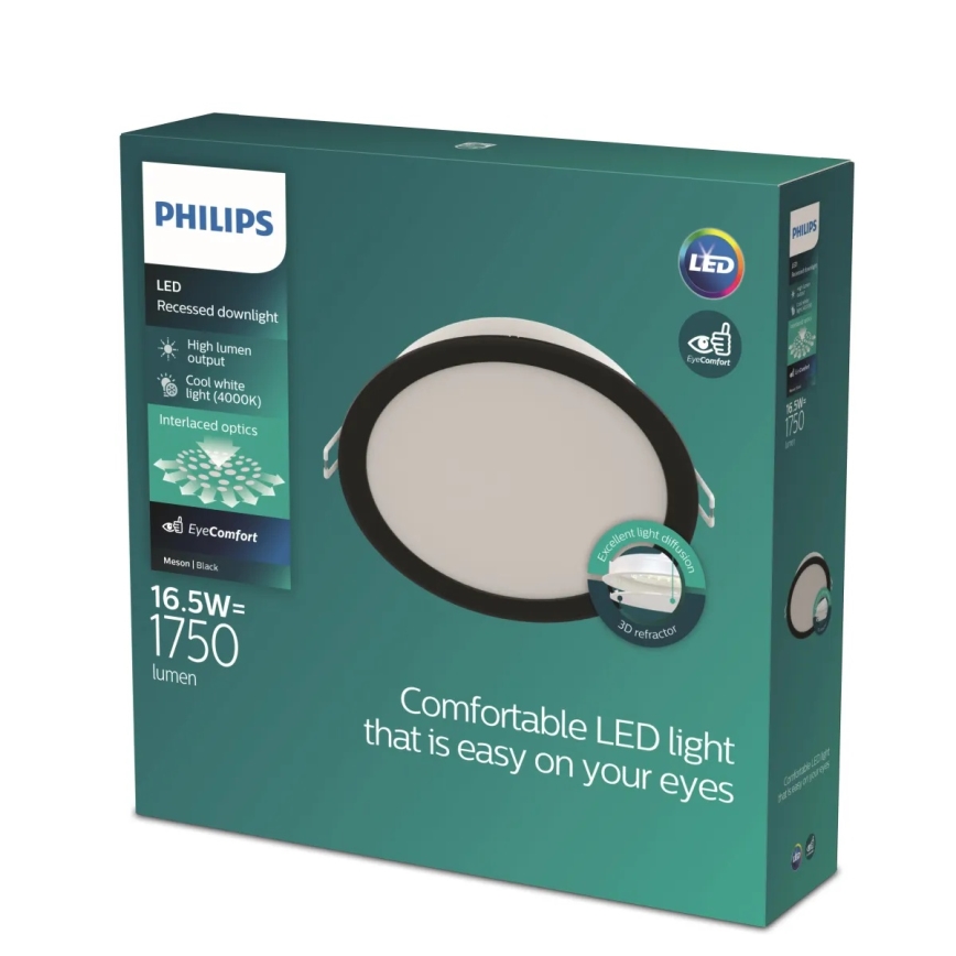 Philips - LED-Einbauleuchte MESON LED/16,5W/230V 4000K