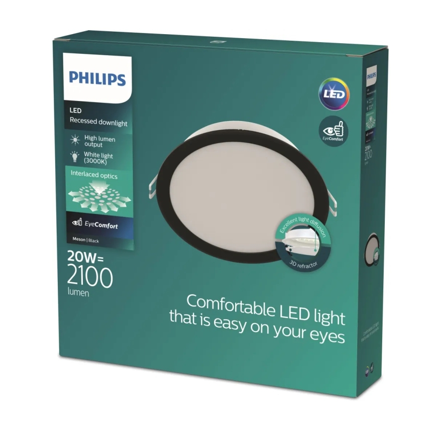 Philips - LED-Einbauleuchte MESON LED/20W/230V 3000K