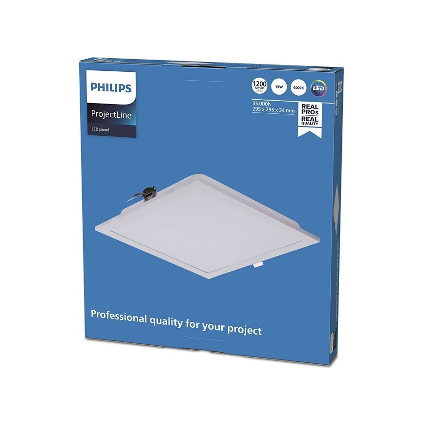Philips - LED-Einbauleuchte PROJECTLINE LED/15W/230V 29,5x29,5 cm