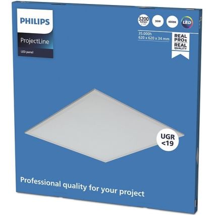 Philips - LED-Einbaupanel PROJECTLINE LED/36W/230V 62x62 cm