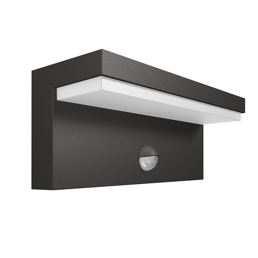 Philips - LED-Outdoor-Wandleuchte mit Sensor 2xLED/4,5W/230V 2700K IP44
