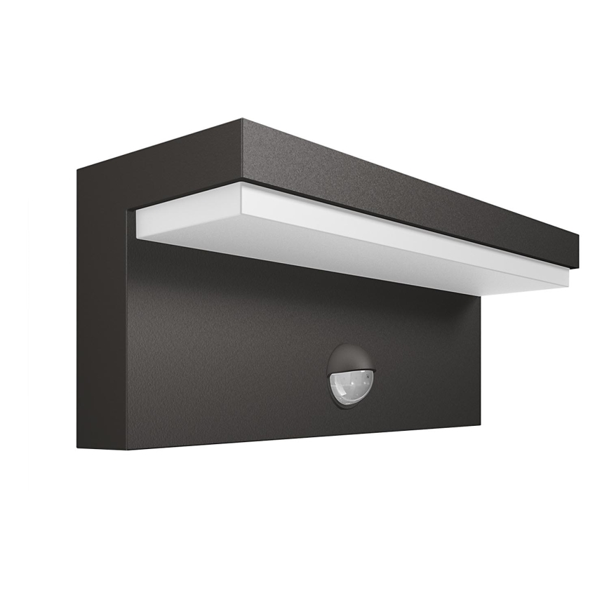 Philips - LED-Outdoor-Wandleuchte mit Sensor 2xLED/4,5W/230V 4000K IP44