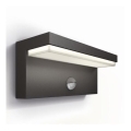 Philips - LED-Outdoor-Wandleuchte mit Sensor BUSTAN LED/3,8W/230V 4000K IP44