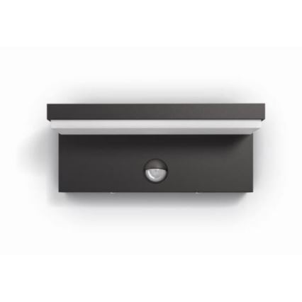 Philips - LED-Outdoor-Wandleuchte mit Sensor BUSTAN LED/3,8W/230V 4000K IP44