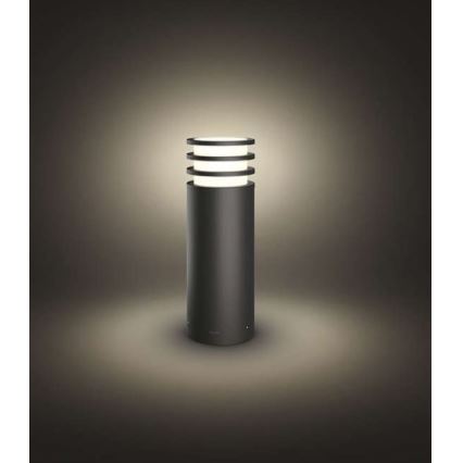 Philips - LED RGB dimmbare Außenleuchte Hue LUCCA 1xE27/8,1W/230V 25 cm 1000-20000K IP44