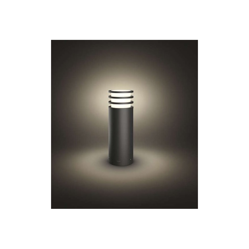 Philips - LED RGB dimmbare Außenleuchte Hue LUCCA 1xE27/8,1W/230V 25 cm 1000-20000K IP44