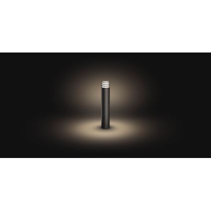 Philips - Hue LUCCA LED-RGB Außenleuchte, dimmbar, 1xE27/8,1W/230V, 77 cm, 1000-20000K, IP44