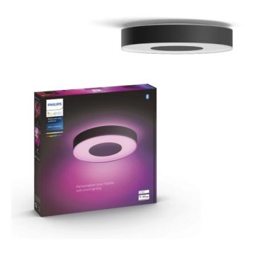 Philips - LED RGB dimmbare Deckenleuchte Hue INFUSE LED/52,5W/230V 2000-6500K Ø 425 mm schwarz