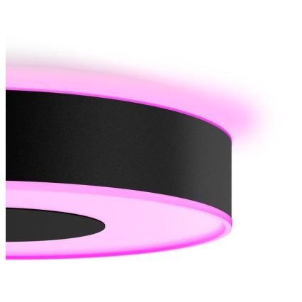 Philips - LED RGB dimmbare Deckenleuchte Hue INFUSE LED/33,5W/230V 2000-6500K Ø 381 mm schwarz