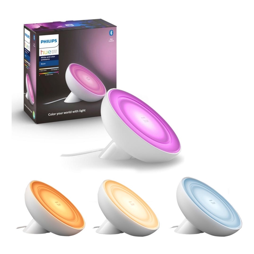 Philips - LED RGB dimmbare Tischlampe Hue BLOOM 1xLED/7,1W/230V