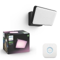 Philips - LED RGB dimmbarer Außenstrahler Hue DISCOVER LED/15W/230V 2000-6500K IP44 + Hue Bridge