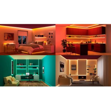 Philips -LED RGB dimmbarer Streifen SMART STRIP 15m LED/20W/230V 2200-6500K Wi-Fi
