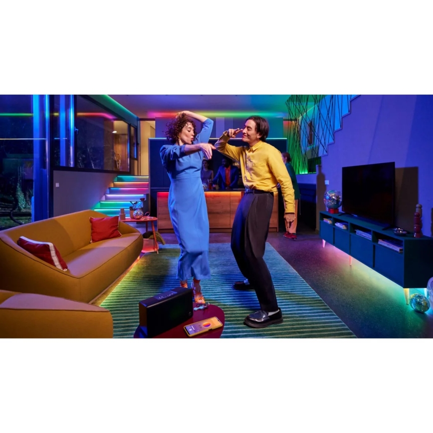 Philips -LED RGB dimmbarer Streifen SMART STRIP 15m LED/20W/230V 2200-6500K Wi-Fi