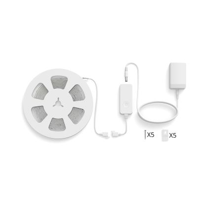 Philips -LED RGB dimmbarer Streifen SMART STRIP 15m LED/20W/230V 2200-6500K Wi-Fi
