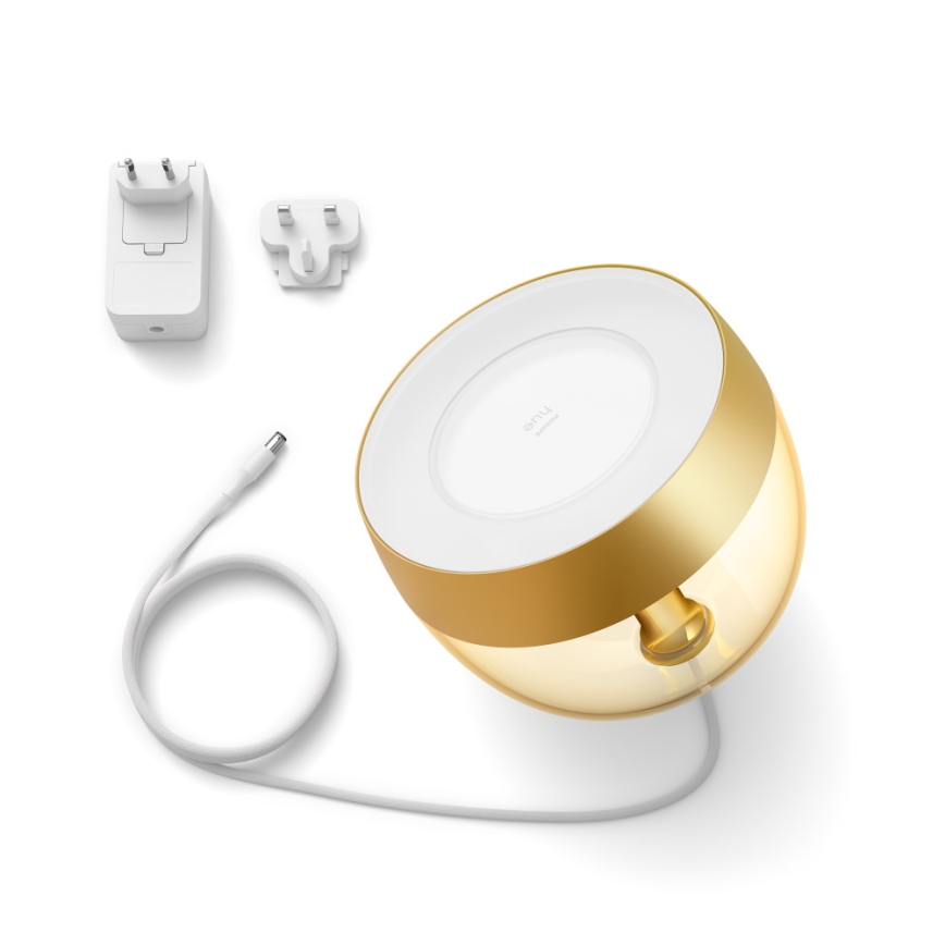 Philips - LED RGB Tischlampe Hue IRIS LED/10W/230V golden