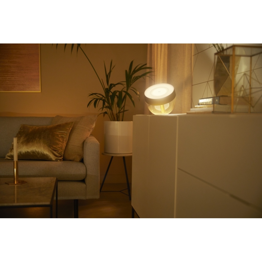Philips - LED RGB Tischlampe Hue IRIS LED/10W/230V golden