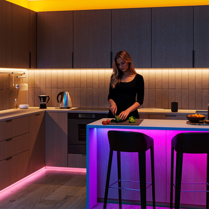 Philips - LED RGBIC dimmbarer LED-Streifen SMART STRIP 3m LED/13W/230V 2700-6500K Wi-Fi
