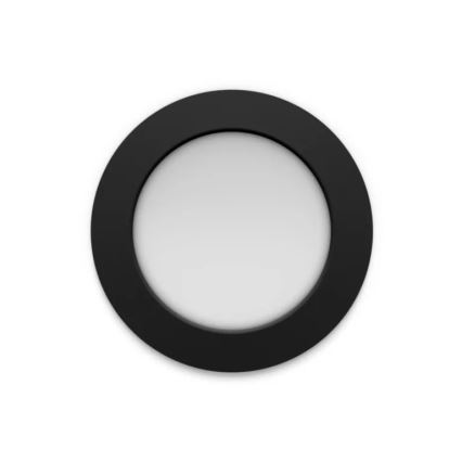 Philips - LED RGBW dimmbare Badezimmer-Einbauleuchte Hue SLIM LED/12W/230V 1000-20000K schwarz IP44