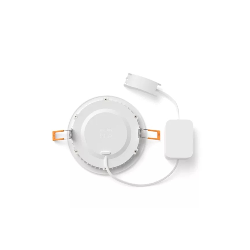 Philips - Dimmbare RGBW-LED-Einbauleuchte für Badezimmer Hue SLIM LED/12W/230V 1000-20000K weiß IP44