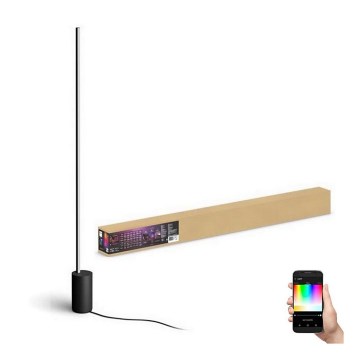 Philips - LED RGBW dimmbare Stehlampe Hue SIGNE LED/29W/230V 2000-6500K schwarz